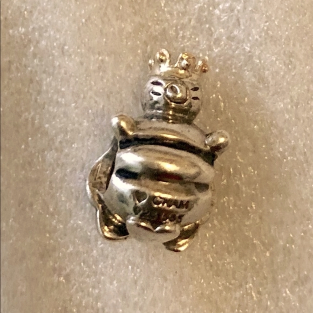 STERLING SILVER & 14KT GOLD QUEEN BEE $95